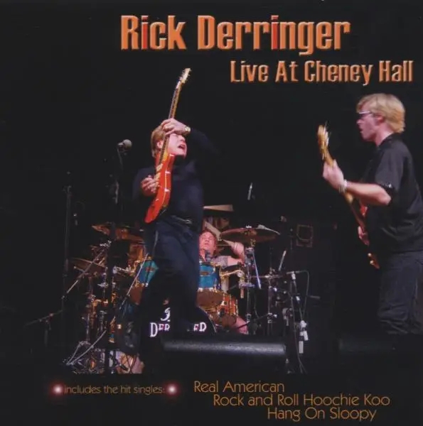 Album artwork for Live At Cheney Hall by Rick Derringer
