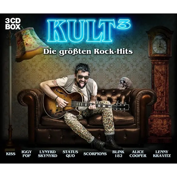 Album artwork for KULT3 - DIE GRÖßTEN ROCK HITS by Various