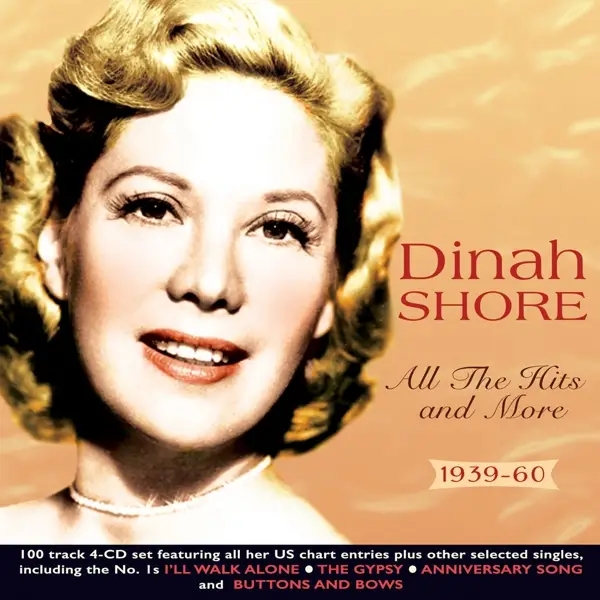Album artwork for All The Hits And More 1939-60 by Dinah Shore
