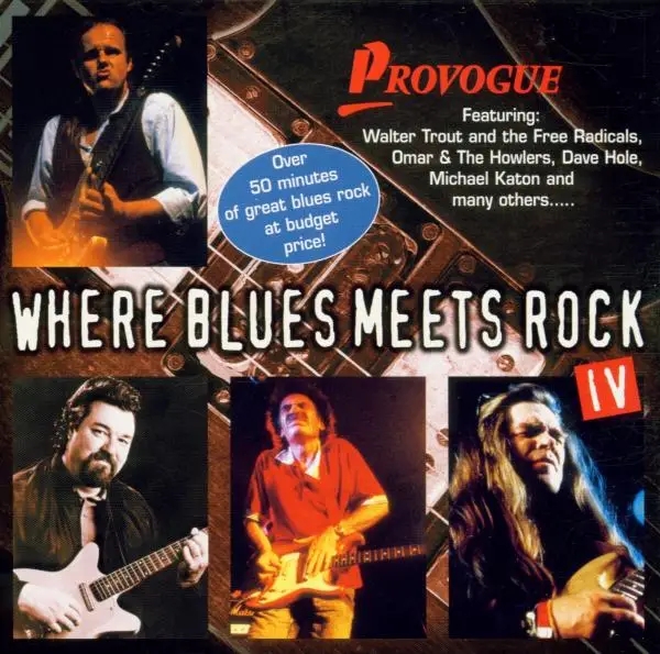 Album artwork for Where Blues Meets Rock Vol.4 by Various