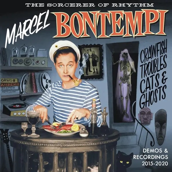 Album artwork for Crawfish,Troubles,Cats & Ghosts by Marcel Bontempi