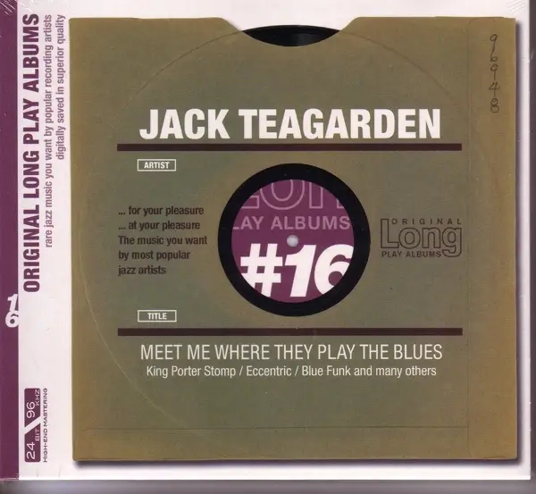 Album artwork for Meet Me Where They Play The Blues Vol.16 by Jack Teagarden