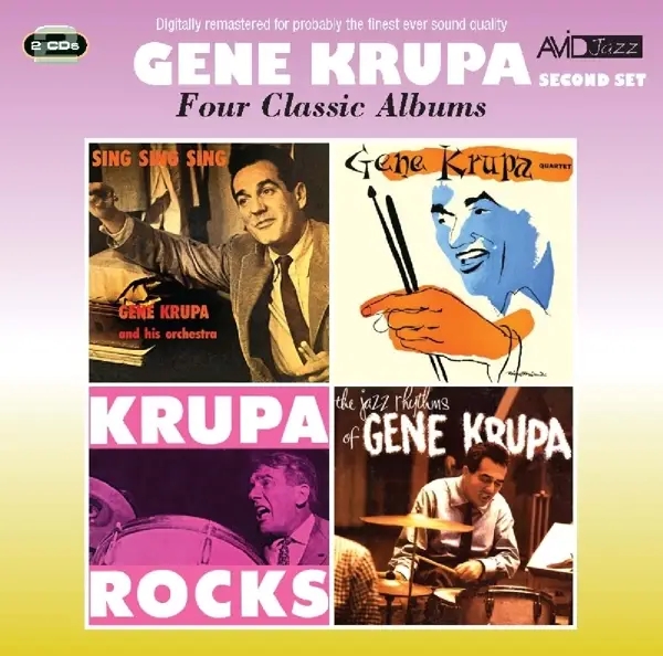 Album artwork for Four Classic Albums by Gene Krupa
