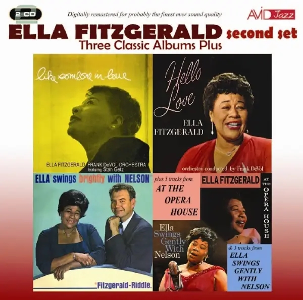 Album artwork for Three Classic Albums Plus by Ella Fitzgerald