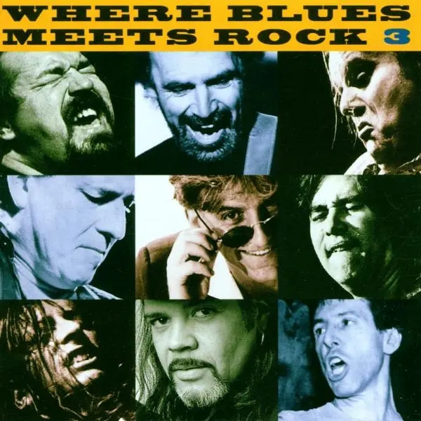 Album artwork for Where Blues Meets Rock Vol.3 by Various