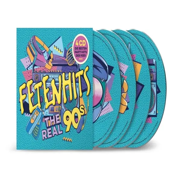 Album artwork for FETENHITS - THE REAL 90S by Various