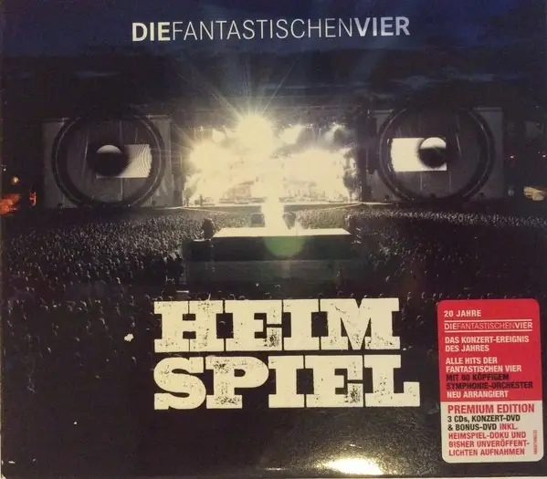 Album artwork for Heimspiel by Die Fantastischen Vier