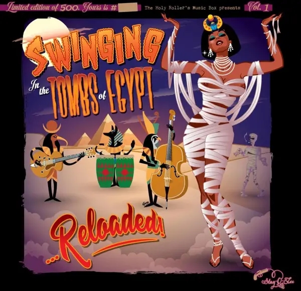 Album artwork for Swinging In The Tombs Of Egypt 01 by Various