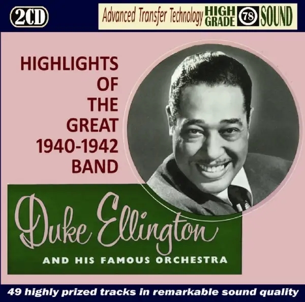 Album artwork for Highlights Of The Great 1940-1942 Band by Duke Ellington