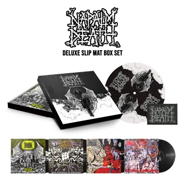 Album artwork for Four-Album Vinyl Box Set by Napalm Death