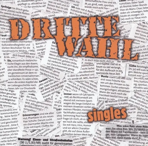 Album artwork for Singles by Dritte Wahl