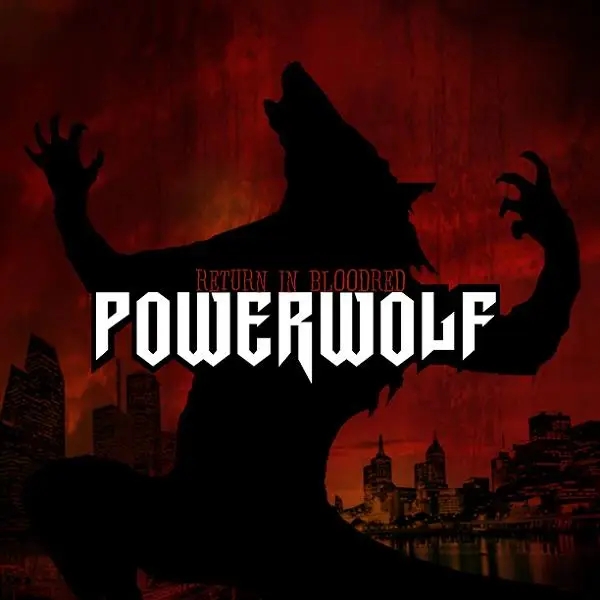 Album artwork for Return in bloodred by Powerwolf