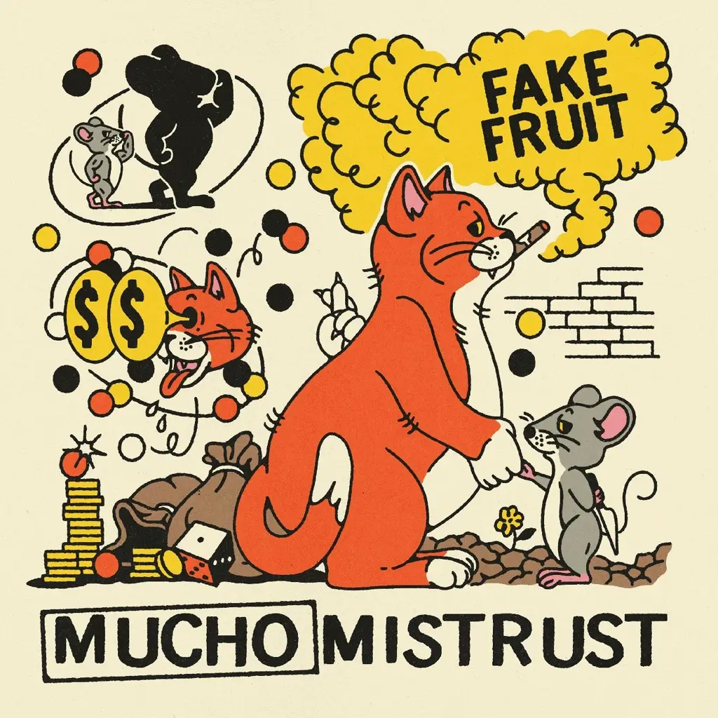Album artwork for Mucho Mistrust by Fake Fruit