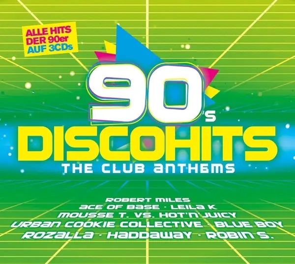 Album artwork for 90s Disco Hits-The Club Anthems by Various