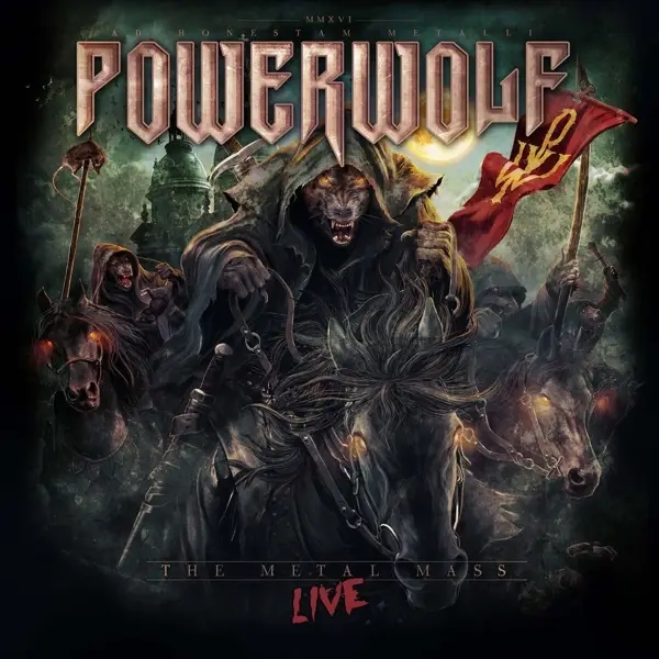 Album artwork for The Metal Mass-Live by Powerwolf