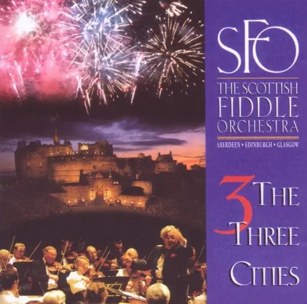 Album artwork for Three Cities by Scottish Fiddle Orchestra