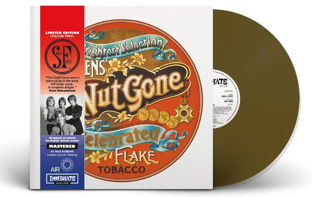 Album artwork for Ogdens Nut Gone Flake (Gold Vinyl) by Small Faces