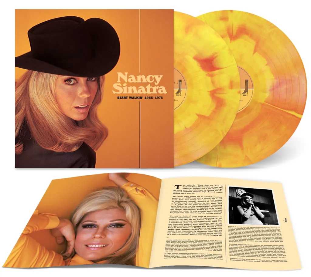 Album artwork for Start Walkin' 1965-1976 by Nancy Sinatra