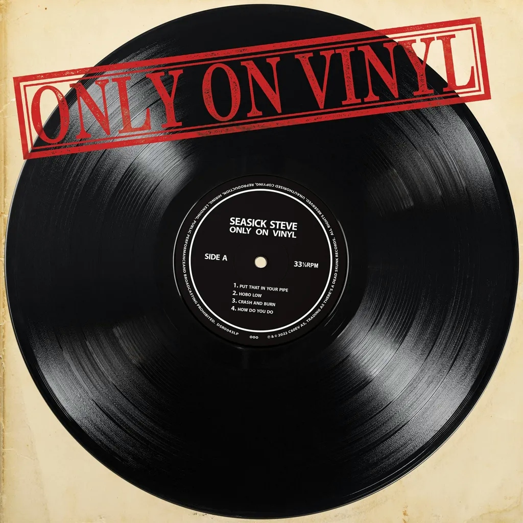 Album artwork for Only On Vinyl by Seasick Steve