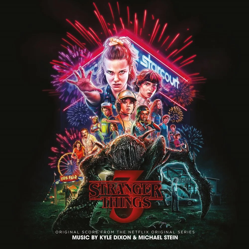 Album artwork for Stranger Things 3 (Original Score from the Netflix Series) by Kyle Dixon and Michael Stein