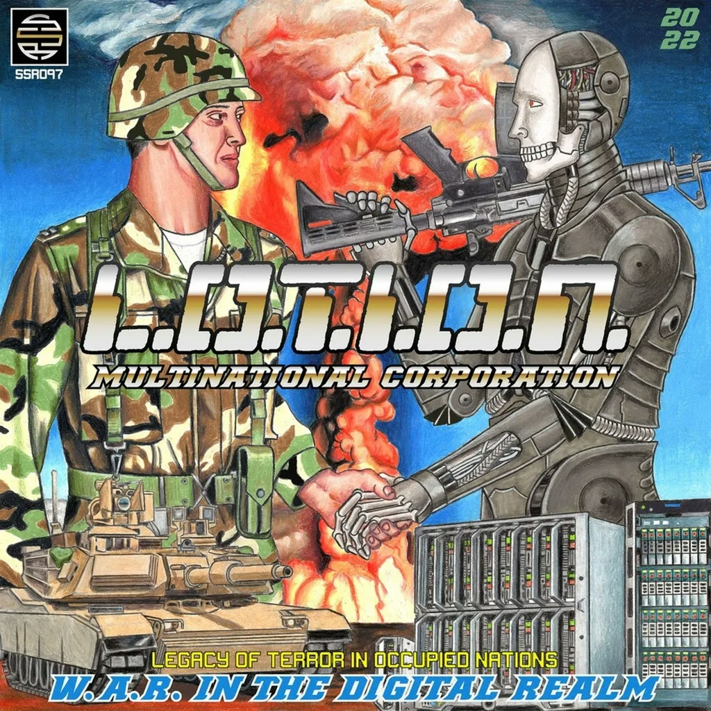 Album artwork for War In The Digital Realm by Lotion