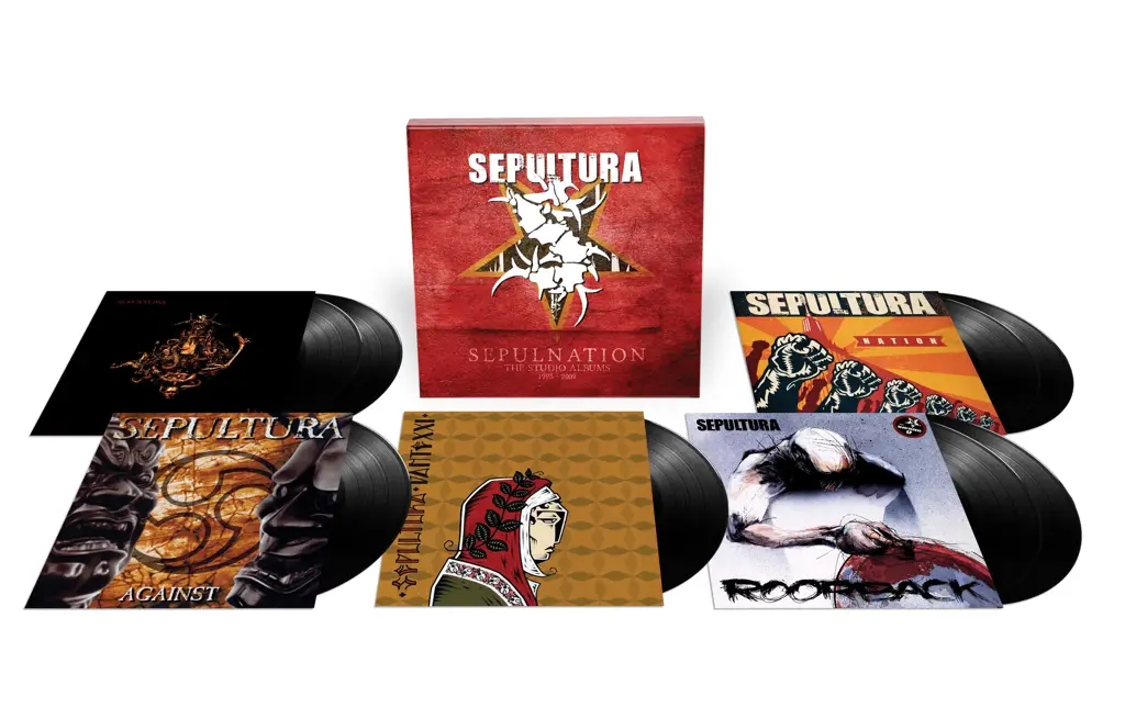 Album artwork for Sepulnation – The Studio Albums 1998 – 2009 by Sepultura