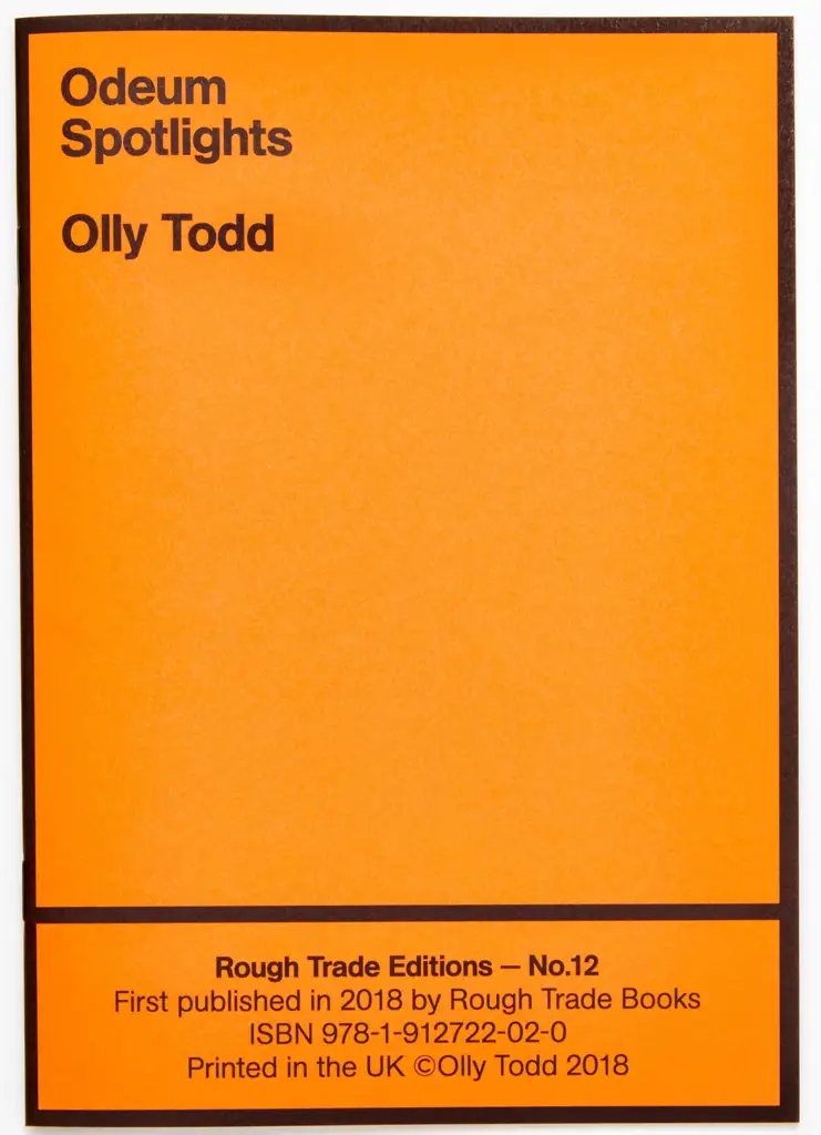 Album artwork for Odeum Spotlights by Olly Todd