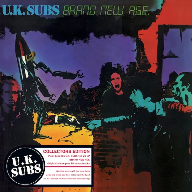 Album artwork for Brand New Age (Coloured) by UK Subs