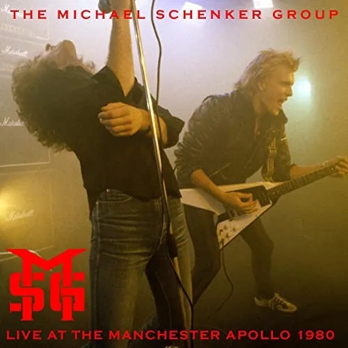Album artwork for Live In Manchester 1980 by Michael Schenker Group
