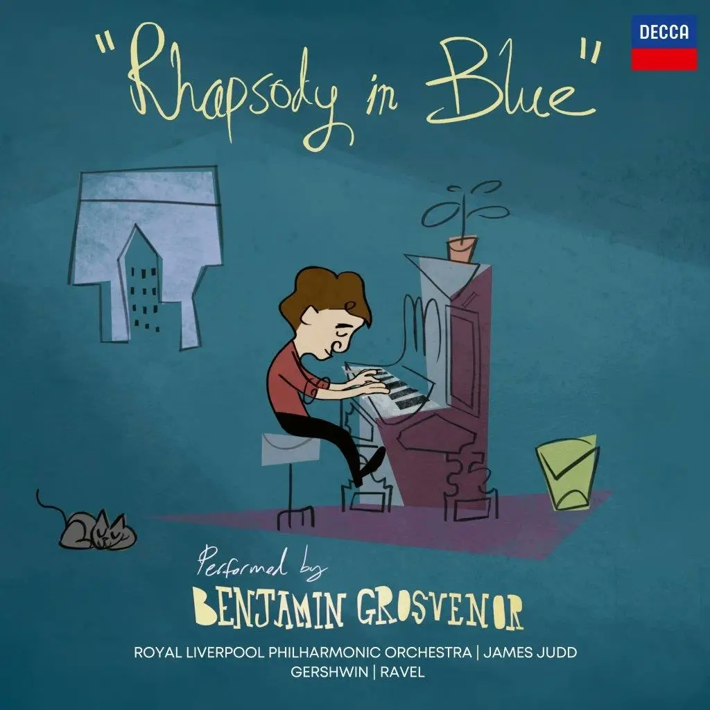 Album artwork for Rhapsody in Blue by Benjamin Grosvenor