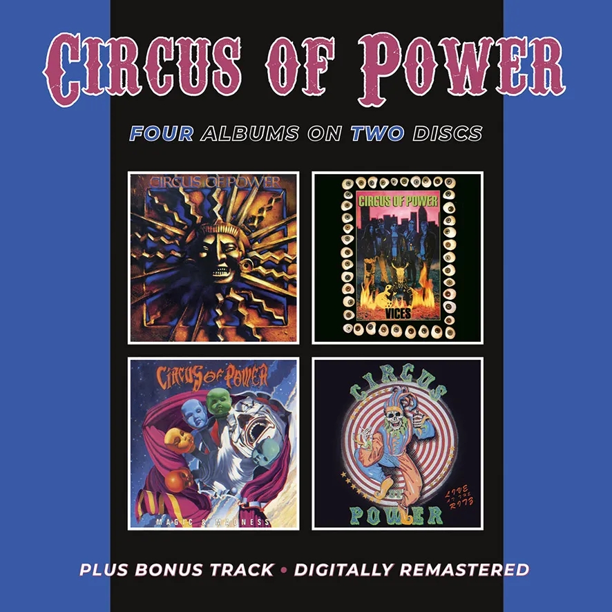 Album artwork for Circus Of Power / Vices / Magic & Madness / Live At The Ritz by Circus Of Power