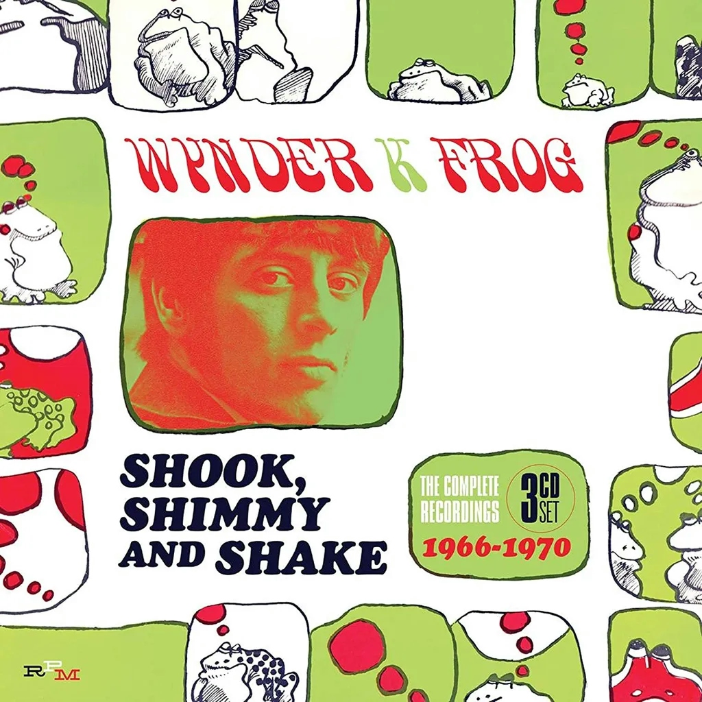 Album artwork for Shook, Shimmy and Shake by Wynder K Frog