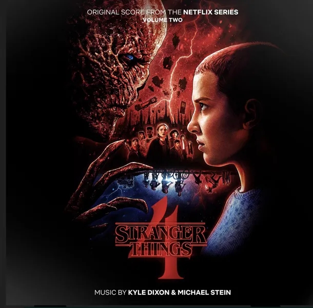 Album artwork for Stranger Things 4 (Volume 2) (Original Score From The Netflix Series) by Kyle Dixon and Michael Stein