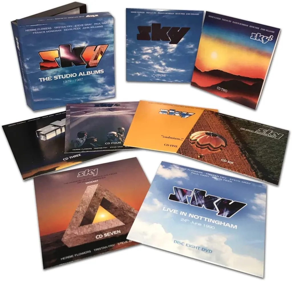 Album artwork for The Studio Albums 1979 - 1987 by Sky