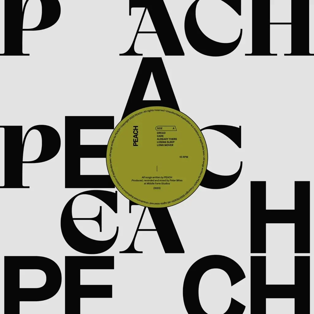 Album artwork for PEACH by Peach