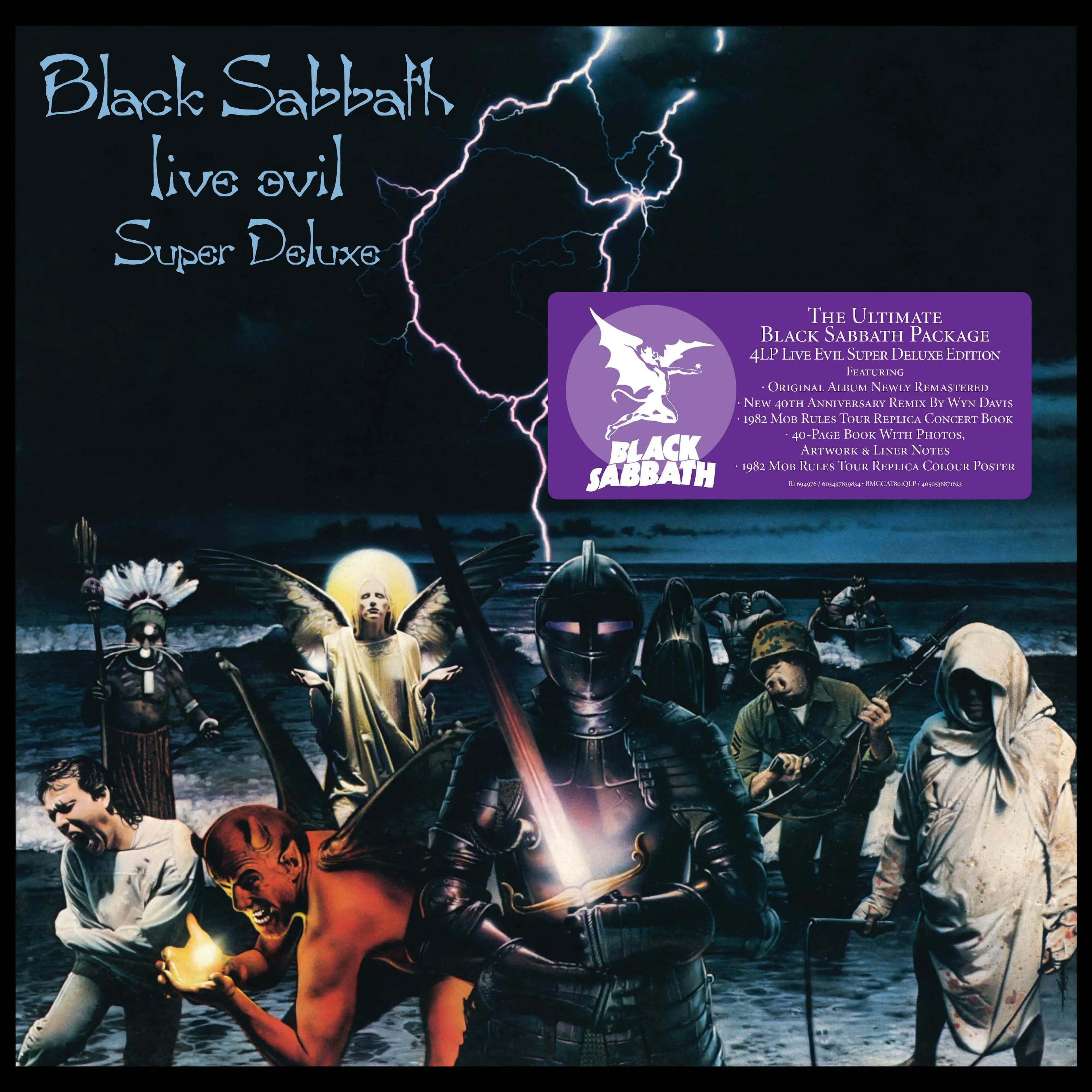 Album artwork for Live Evil (Super Deluxe) by Black Sabbath