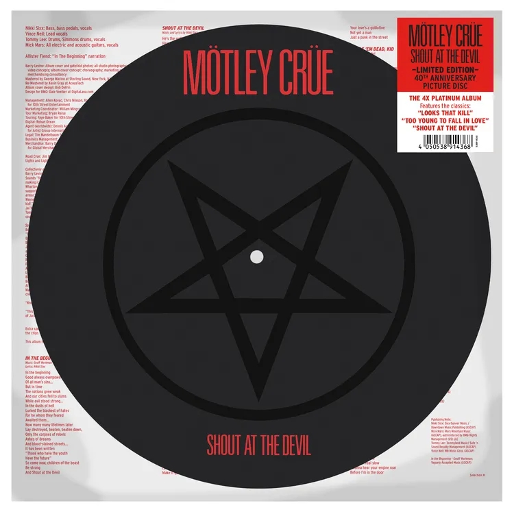 Album artwork for Shout At The Devil by Motley Crue