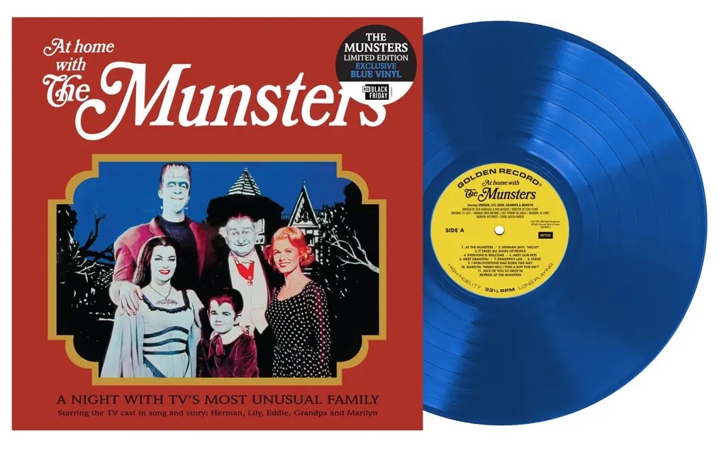Album artwork for At Home With The Munsters by The Munsters