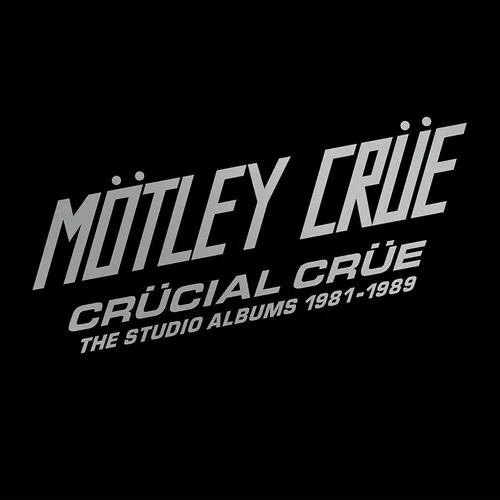 Album artwork for  Crucial Crue: The Studio Albums 1981-1989 by Motley Crue