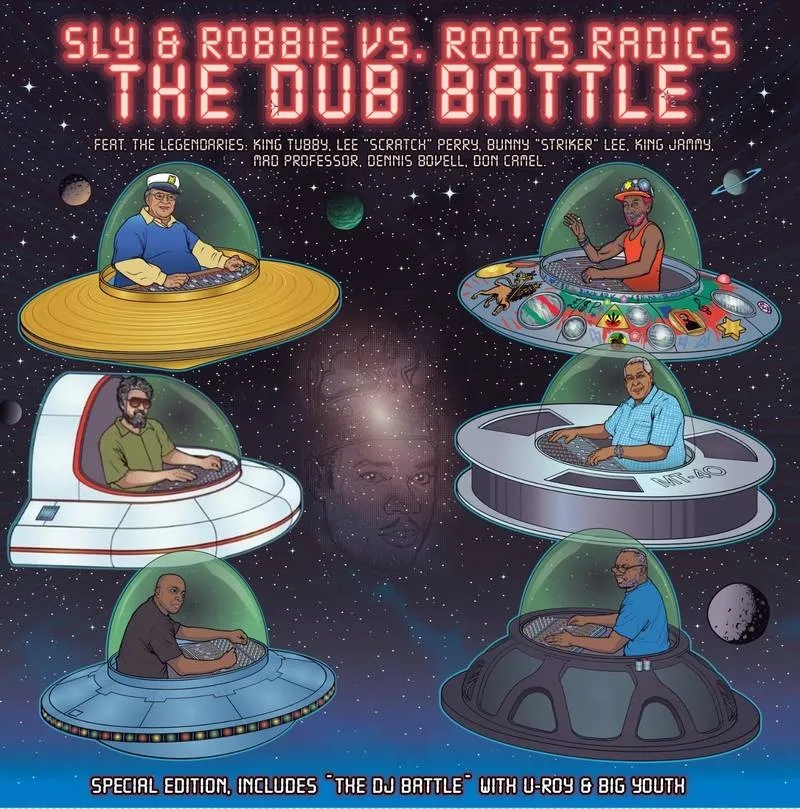 Album artwork for The Dub Battle by Sly and Robbie