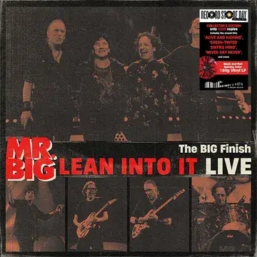 Album artwork for The Big Finish - Lean Into It Live - RSD 2024 by Mr.Big