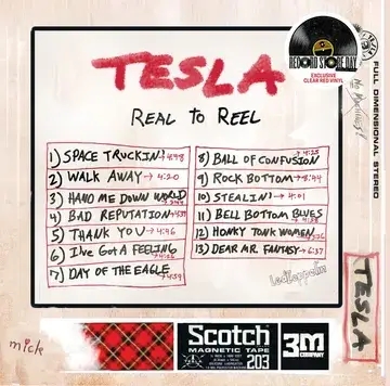 Album artwork for Real 2 Reel Vol 1 - RSD 2024 by Tesla