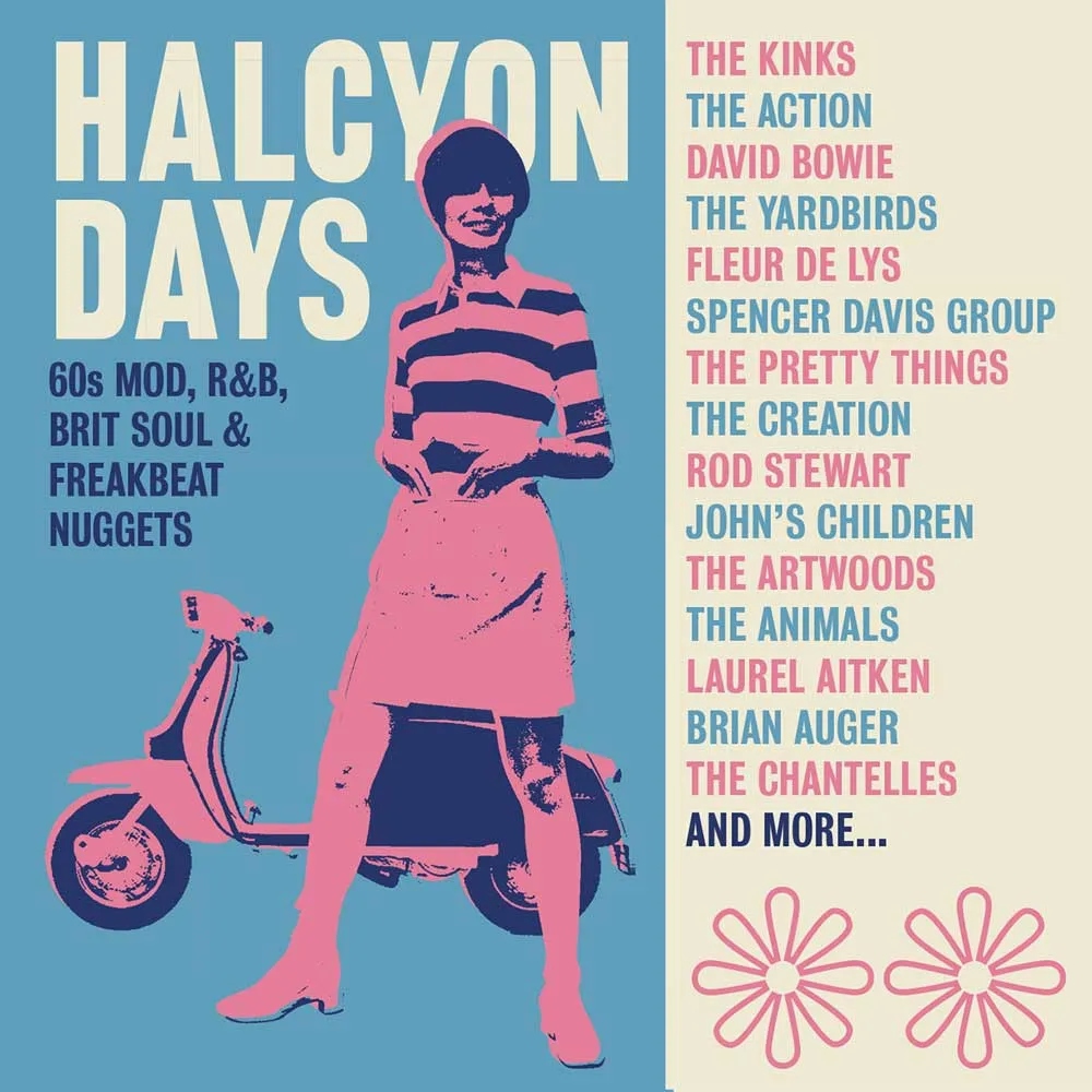 Album artwork for Halcyon Days: 60s Mod, R&B, Brit Soul and Freakbeat Nuggets by Various