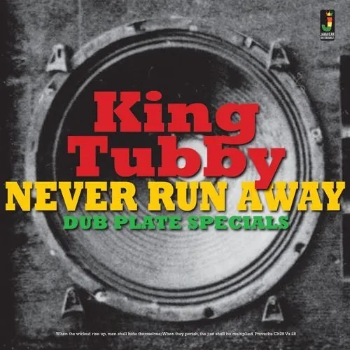 Album artwork for Never Run Away - Dub Plate Specials by King Tubby