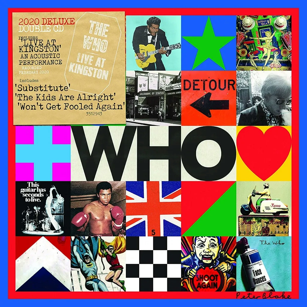 Album artwork for Who (Deluxe with Live in Kingston CD) by The Who
