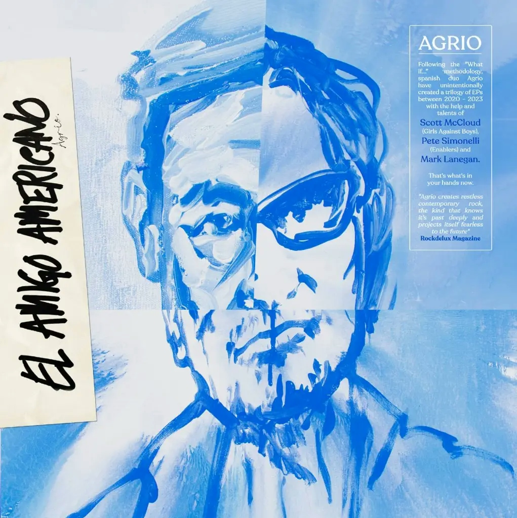 Album artwork for El Amigo Americano by Agrio, Mark Lanegan, Scott McCloud, Pete Simonelli
