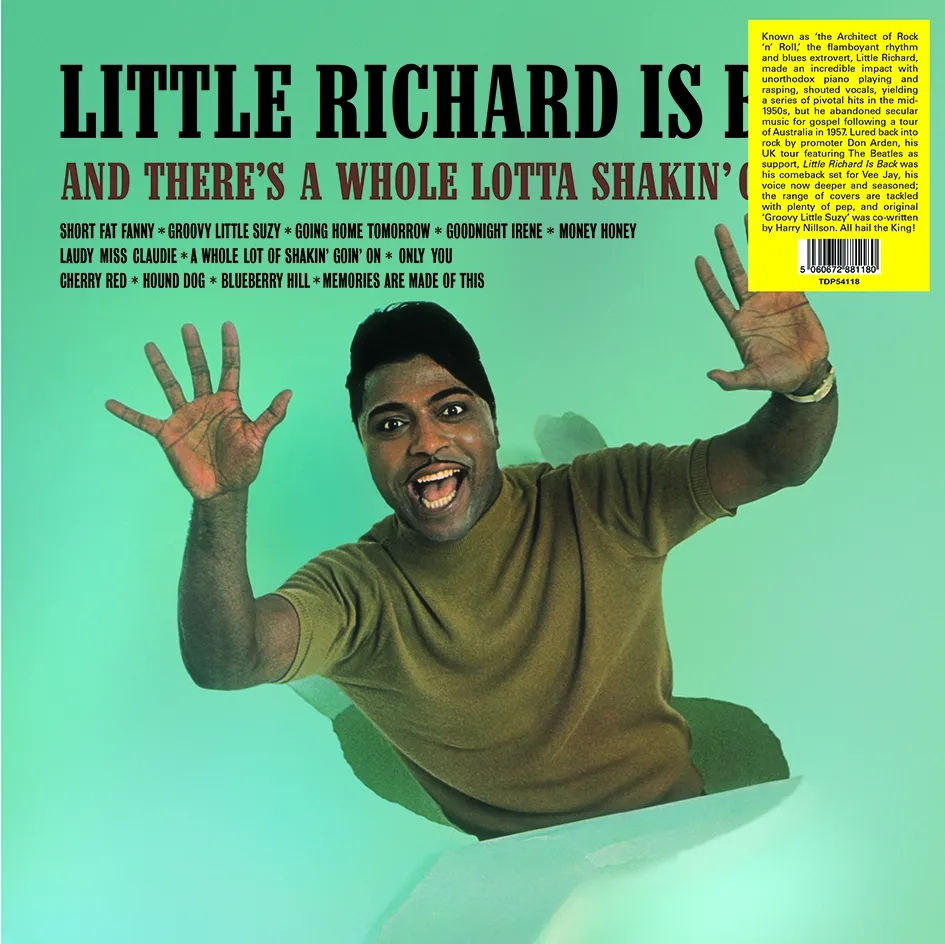 Album artwork for Little Richard Is Back by Little Richard