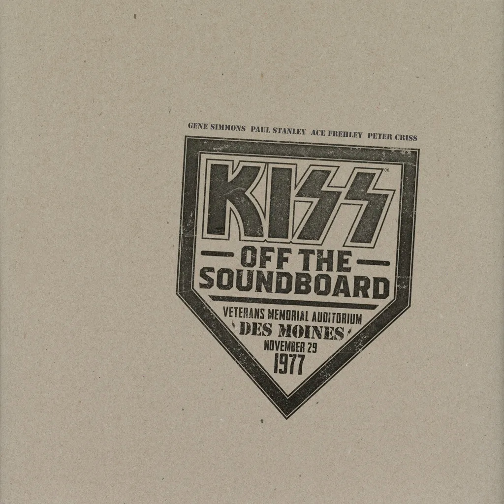 Album artwork for KISS Off The Soundboard: Live In Des Moines by Kiss
