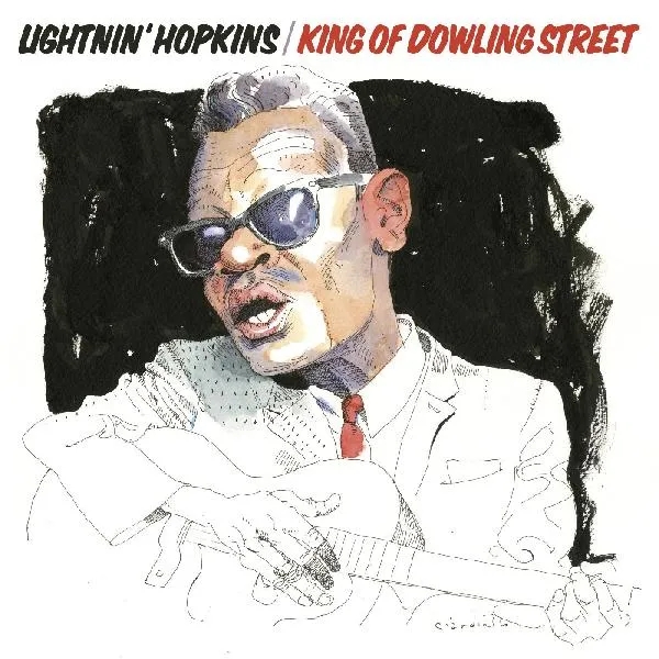 Album artwork for King of Dowling Street by Lightnin' Hopkins