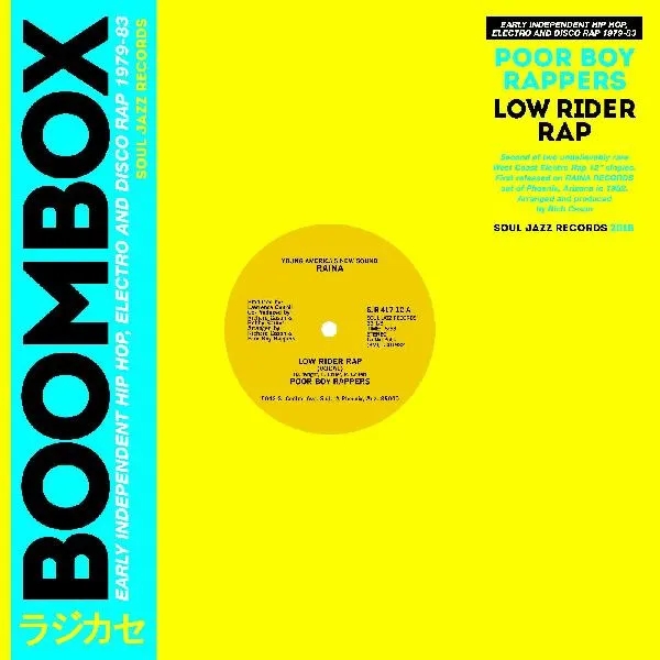 Album artwork for Low Rider Rap by Poor Boy Rappers